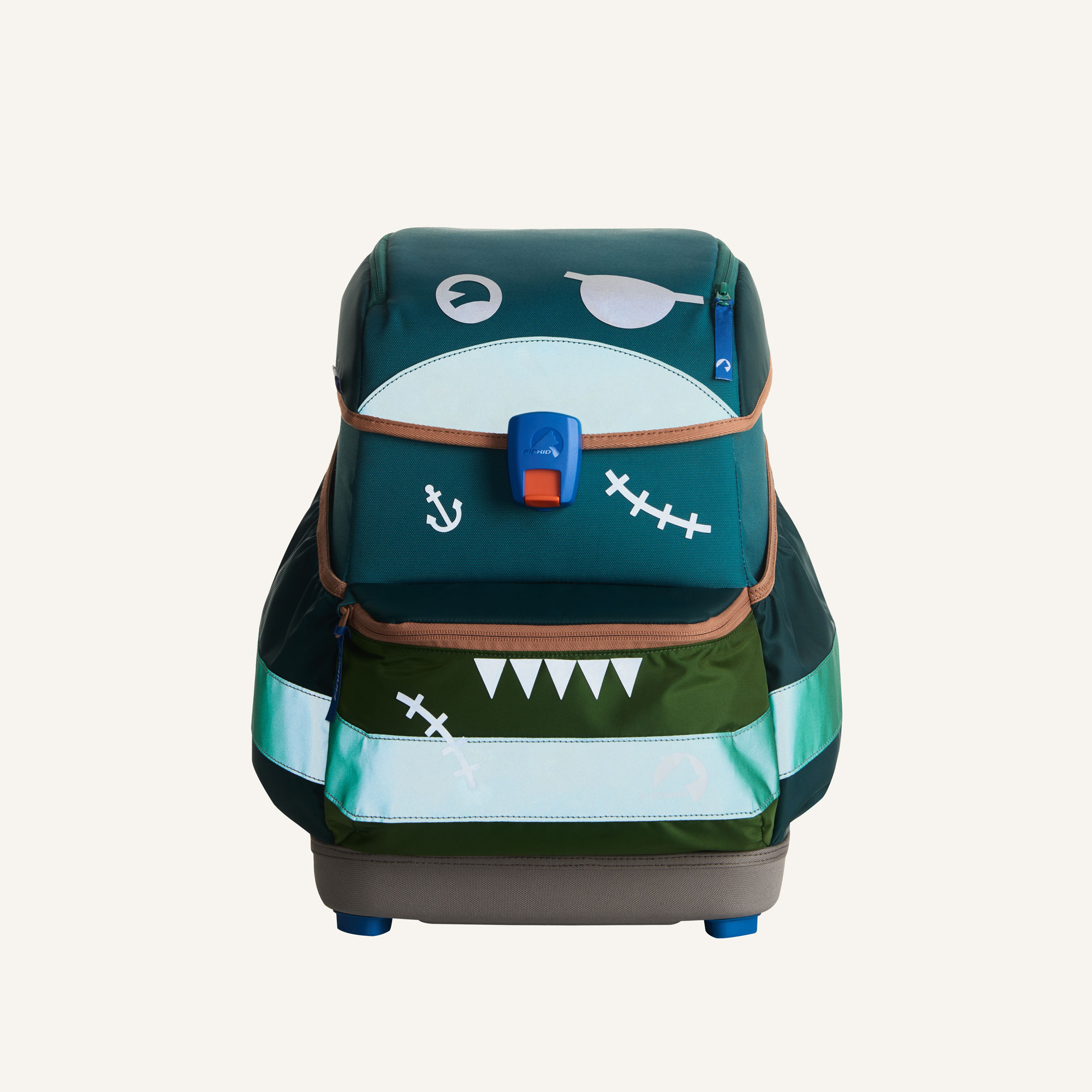 Finkid BUDDY EKO SPORT Schulranzen Set jungle mix