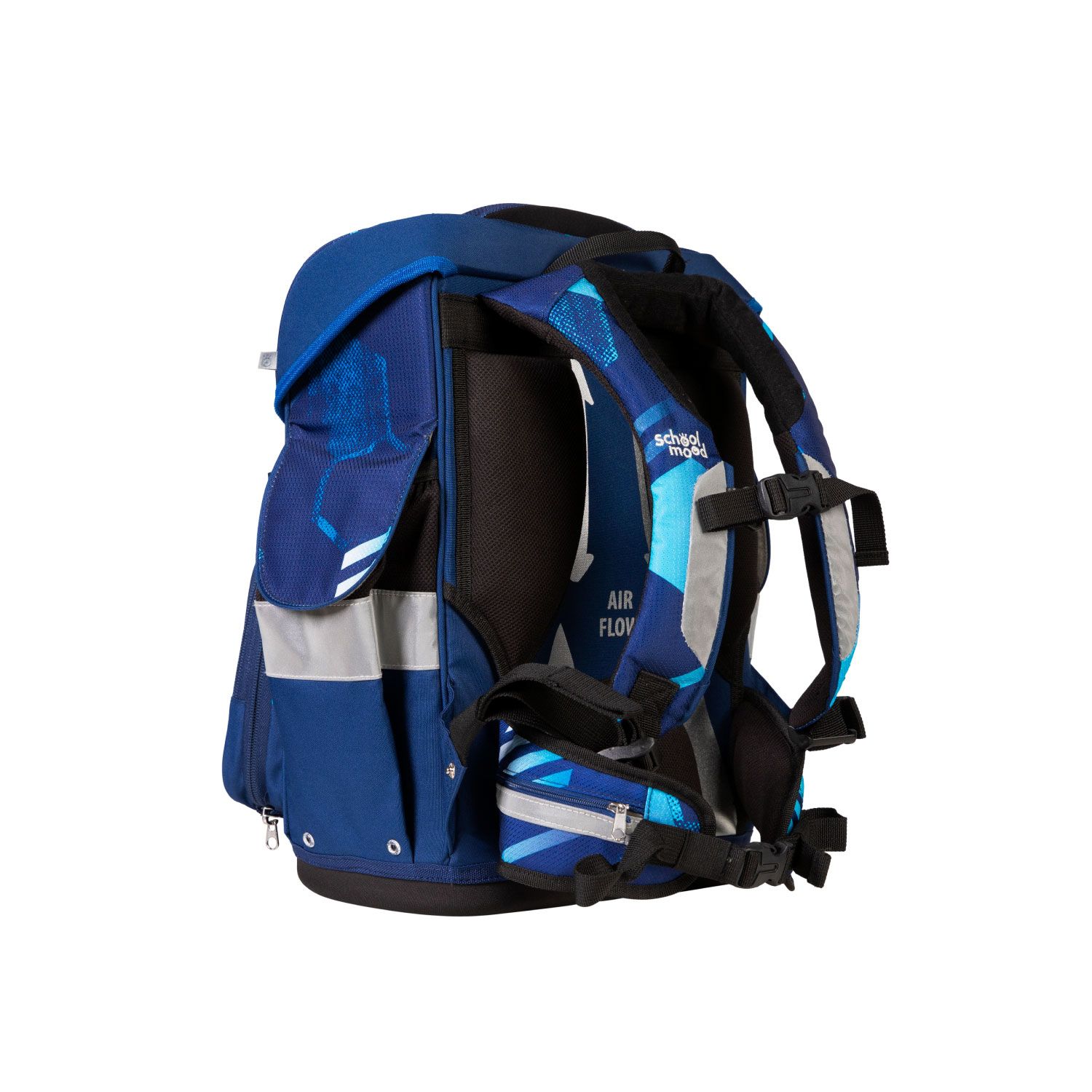 School-Mood Timeless Pro Schulranzen-Set 2025 7-tlg. Jonas (Fußball)