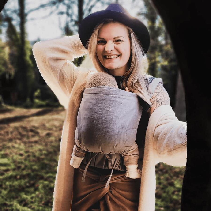 Hoppediz Babytrage Buckle (Ca. 56 - 86 cm/ 15 Kilo) Ibiza