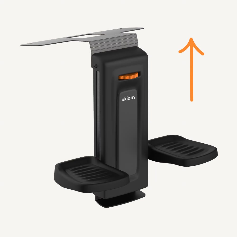 OKIDAY Fußstütze für Kinderautositze Orange OKIDAY Fußstütze für Kinderautositze Orange