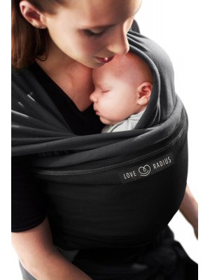 JPMBB elastisches Tragetuch - CHARCOAL GREY - BLACK JPMBB elastisches Tragetuch - CHARCOAL GREY - BLACK