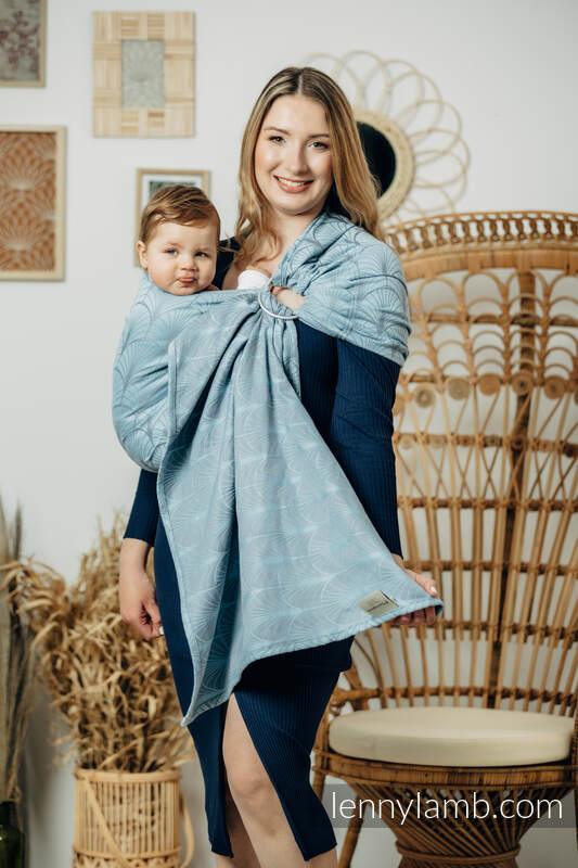 Lenny Lamb Ring Sling Deco Platinum Blue