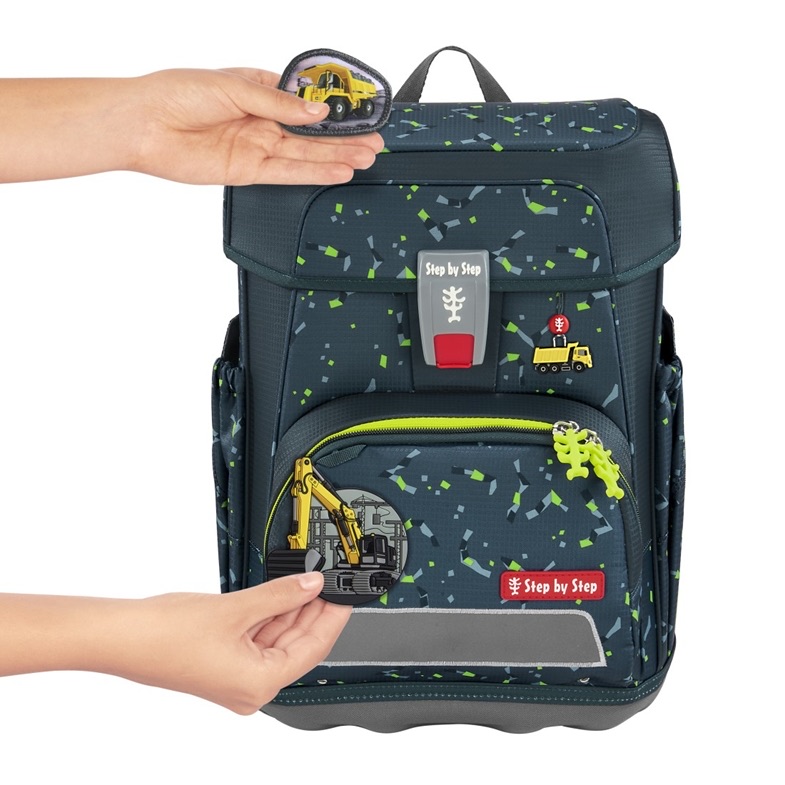 Step by Step Cloud Schulranzen-Set 5-tlg. Bager Rocco