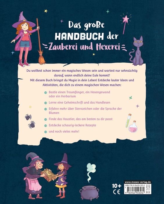 moses Das große Handbuch der Zauberei und Hexerei