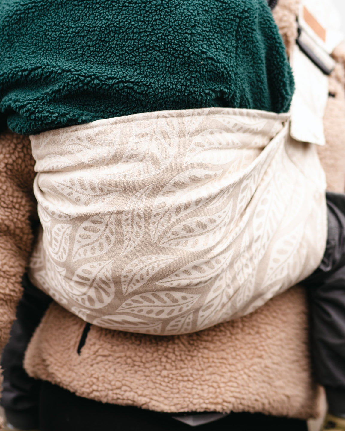 Qookie Go - Hüfttrage Flora Pearl