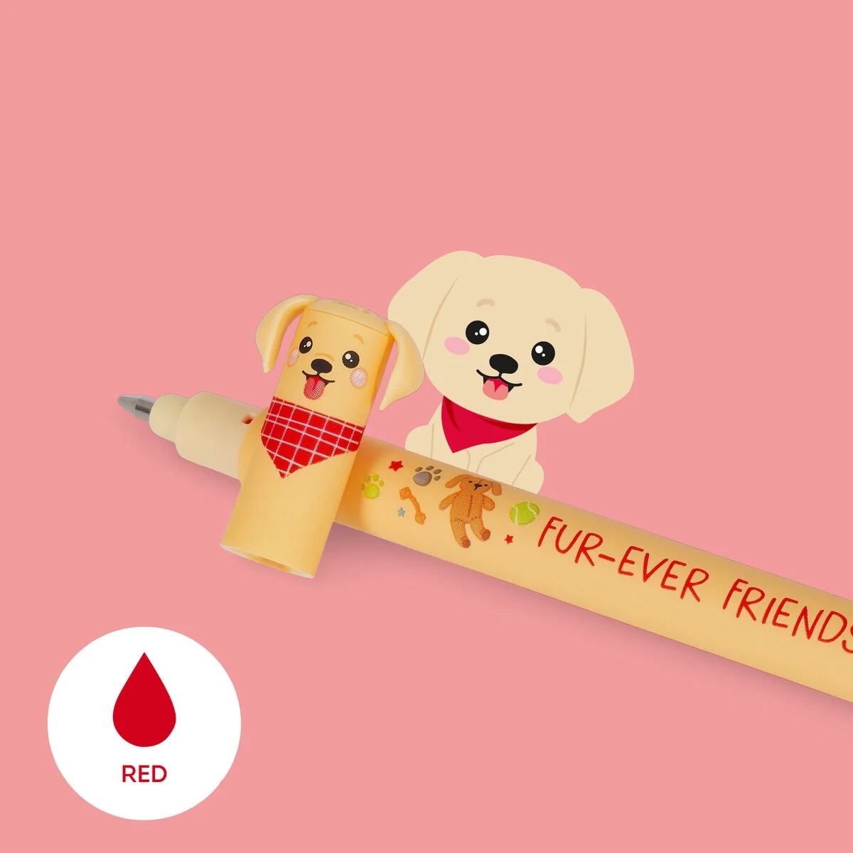 Legami Set mit 3 Löschbaren Gelstiften - For-ever Friends Erasable Pen