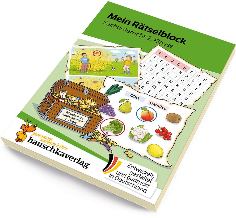 Hauschkaverlag Mein Rätselblock Sachkundeunterricht Klasse 2 Hauschkaverlag Mein Rätselblock Sachkundeunterricht Klasse 2