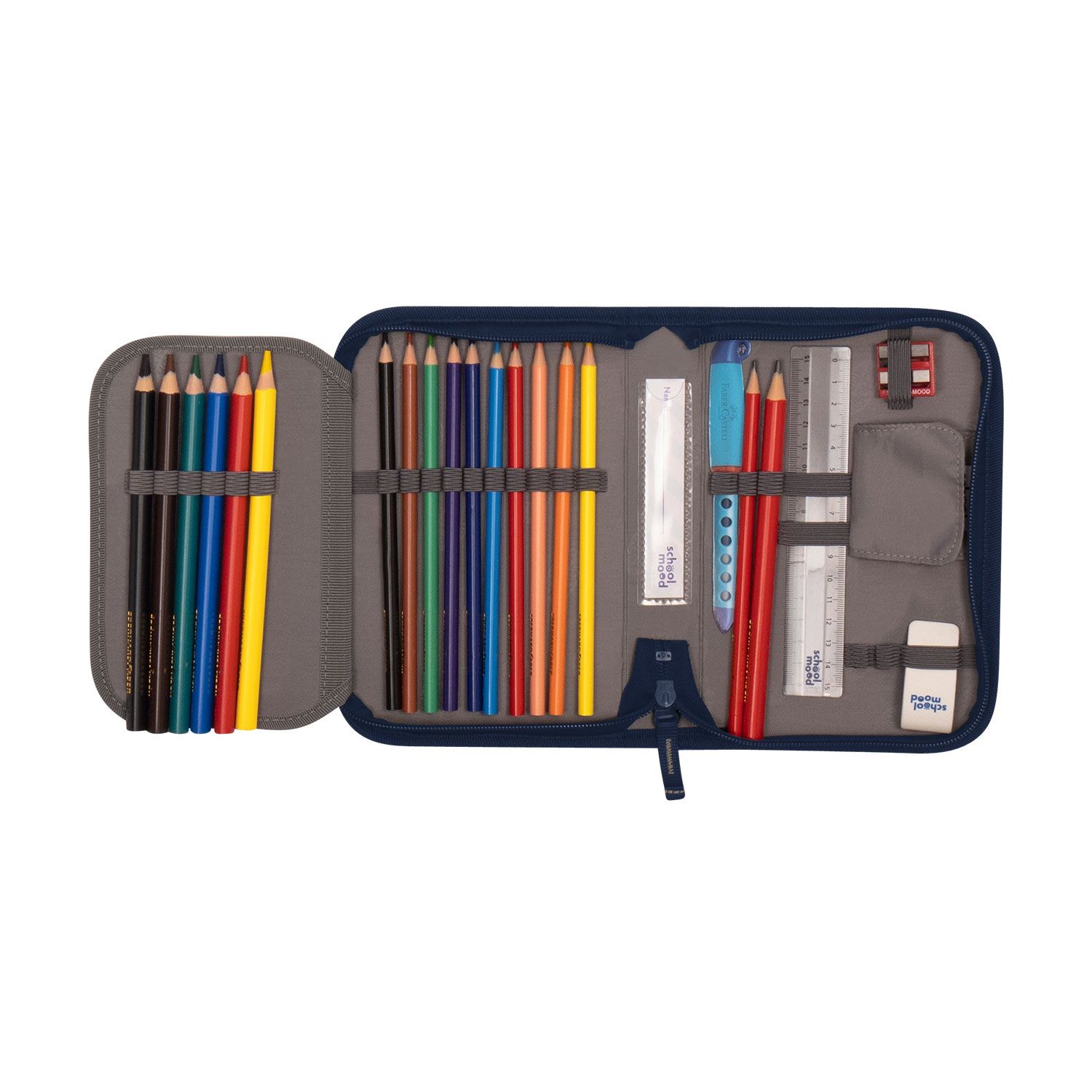 School-Mood Timeless Pro Schulranzen-Set 2025 7-tlg. Leni (Hund)