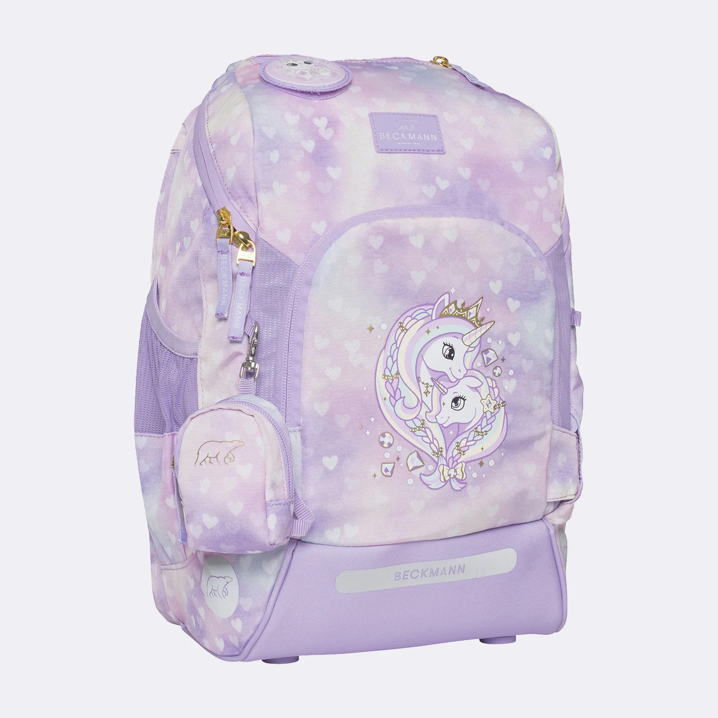 Beckmann Schulrucksack-Set Active Air FLX 6-teilig Unicorn Princess Purple Beckmann Schulrucksack-Set Active Air FLX 6-teilig Unicorn Princess Purple