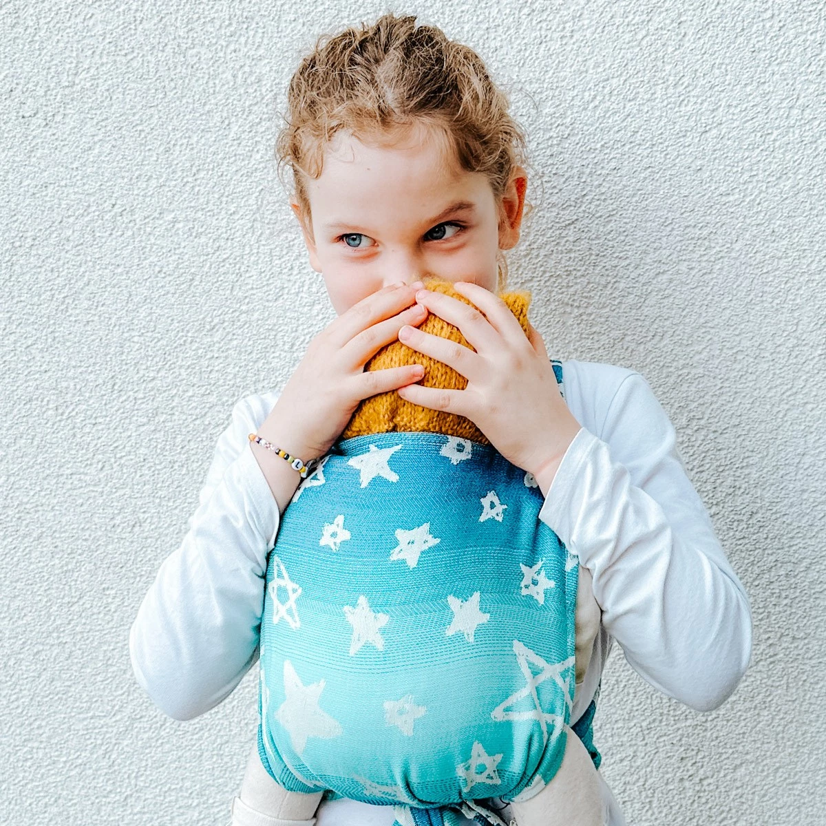 Hoppediz Puppentrage Singapur blue