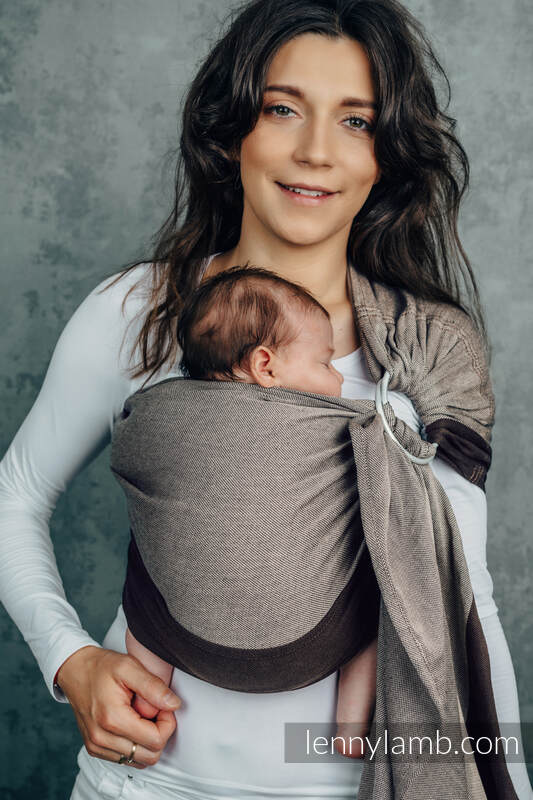 Lenny Lamb Ring Sling Hot Chocolate