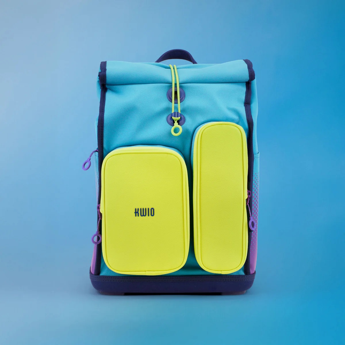 Kwio BAGG Schulranzen-Set Rainbow