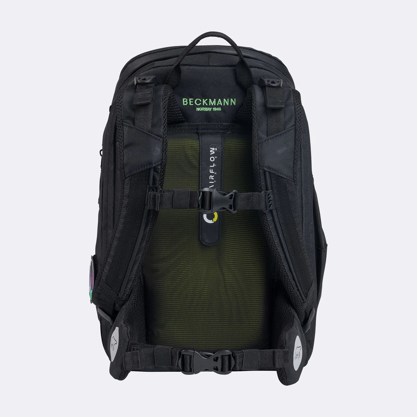 Beckmann Schulrucksack-Set Active Air FLX 6-teilig Pixel