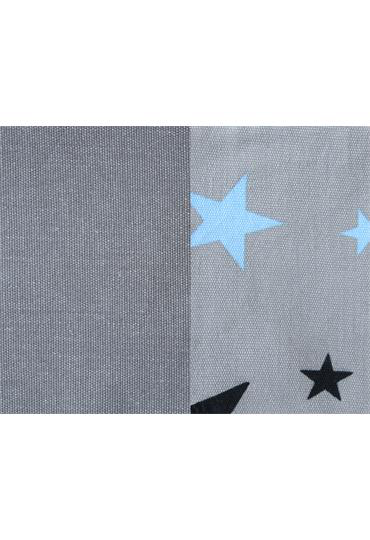 manduca Puppentragehilfe Cotton Starlets blue