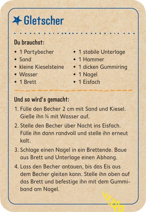 moses PhänoMINT Kartenset 75 supercoole Experimente für draußen