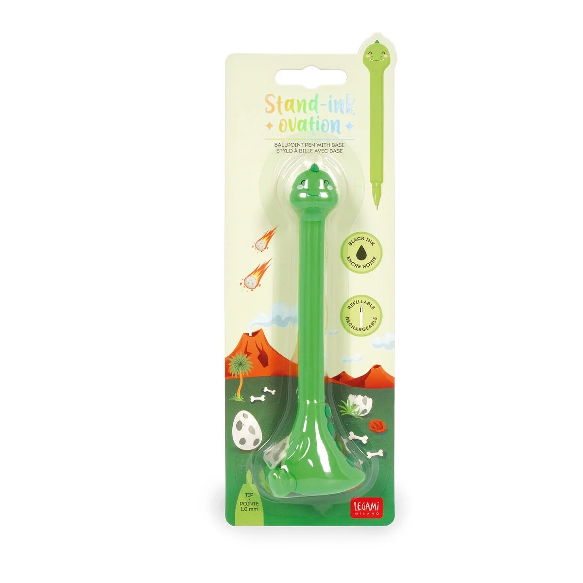 Legami Kugelschreiber mit Standfuß - Stand-Ink Ovation Dino Legami Kugelschreiber mit Standfuß - Stand-Ink Ovation Dino