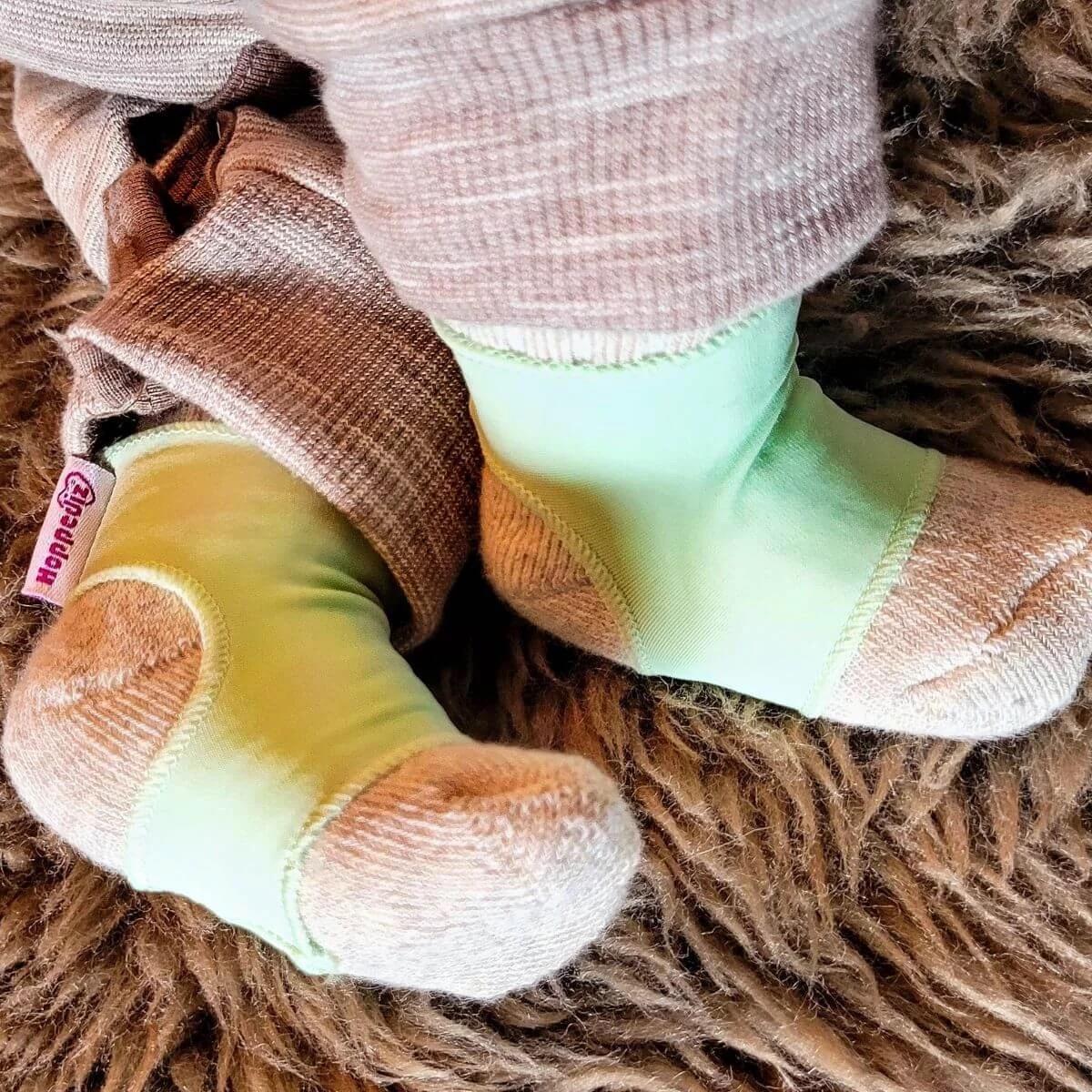 Hoppediz Sockenhalter grün