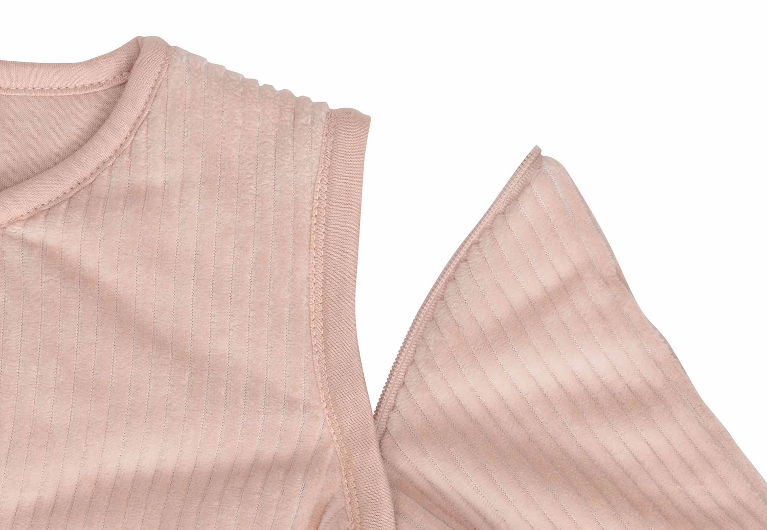 Jollein Schlafsack mit abnehmbaren Ärmeln Rib 90cm Wild Rose Jollein Schlafsack mit abnehmbaren Ärmeln Rib 60cm Rose Wood