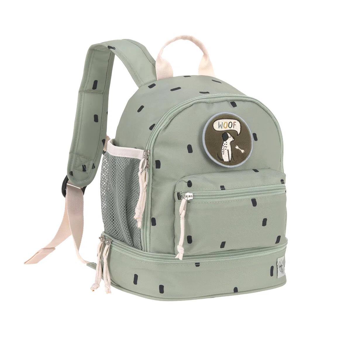 La¨ssig_Kinderrucksack Happy Prints Oliv.jpg Lässig Kindergartenrucksack Mini Happy Prints Oliv
