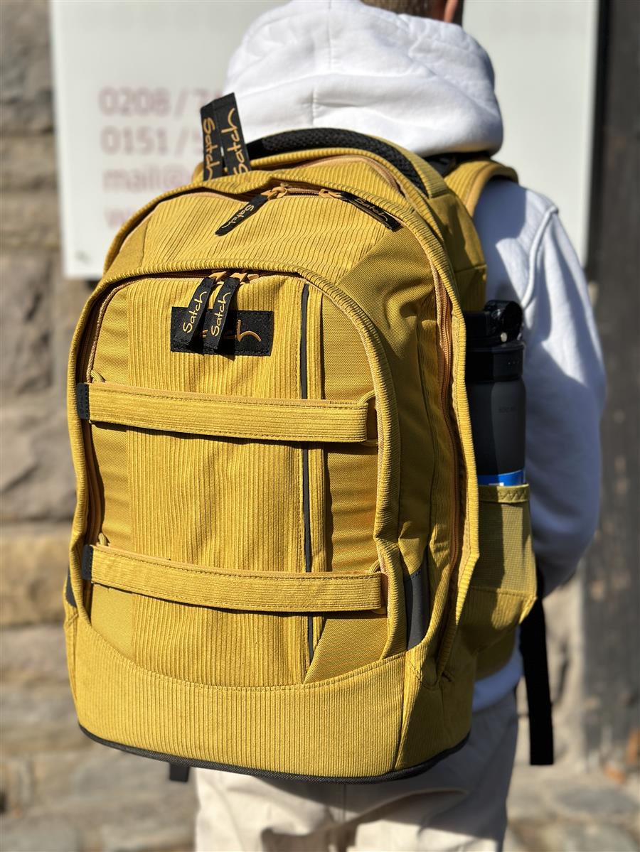 satch Pack Schulrucksack Retro Honey SET