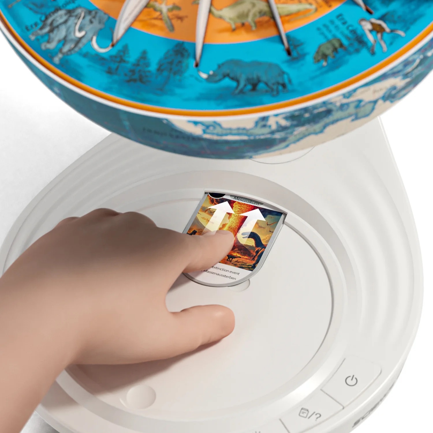 Topbright Science Can Science can Die Erde mit leuchtendem Kern & Quiz für Kinder