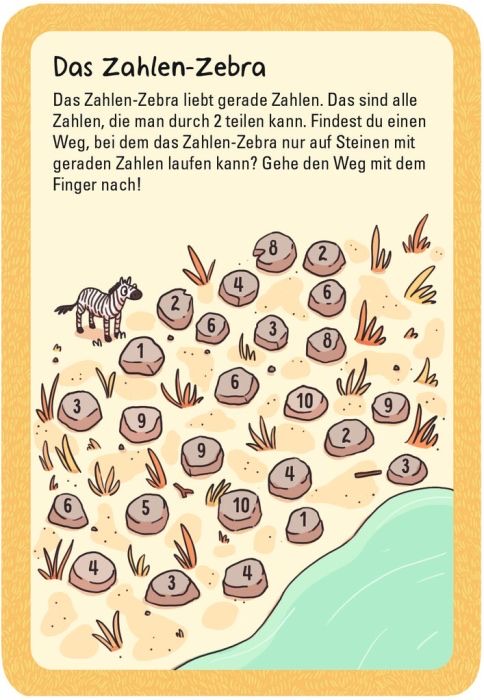 moses 50 lustige Zahlenrätsel Kartenset