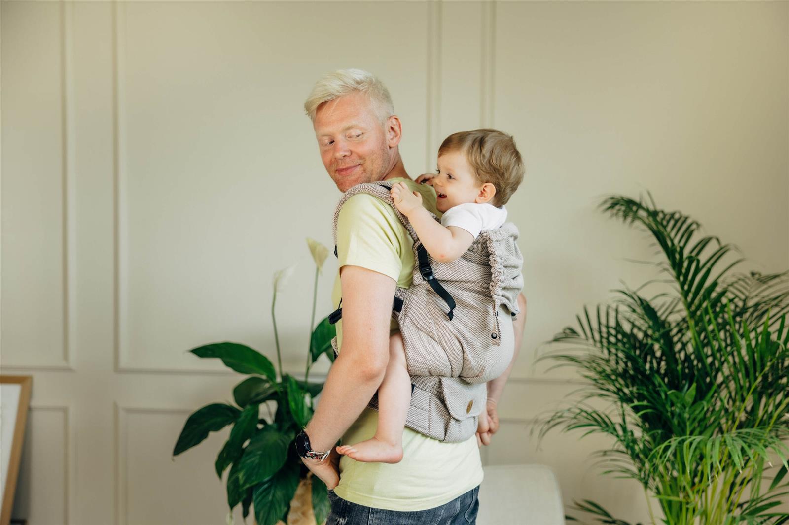 Lenny Lamb Preschool Basic Line Little Herringbone Almond Lenny Lamb Preschool Basic Line Little Herringbone Almond