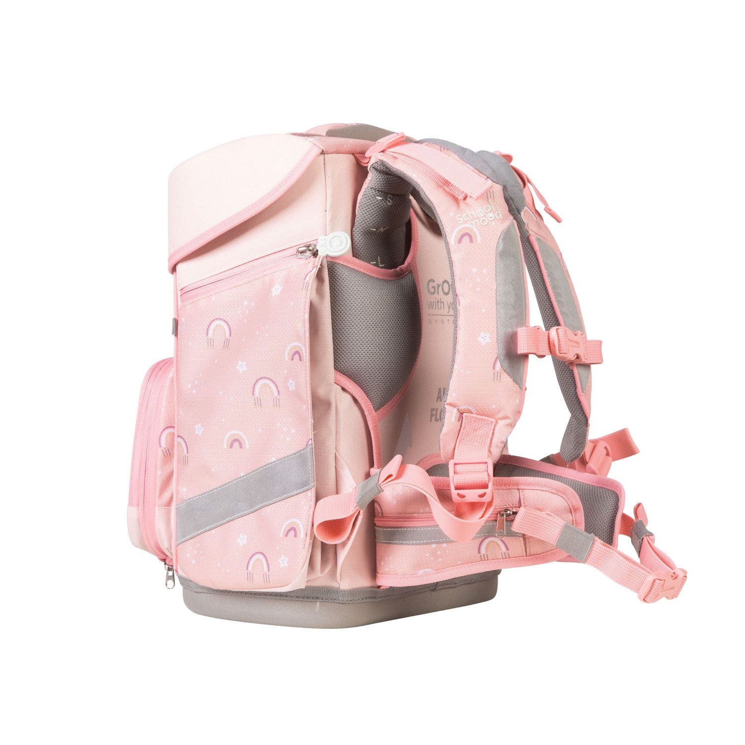 School-Mood Champion Maxx Pro 7-tlg. Schulranzenset Rainbow