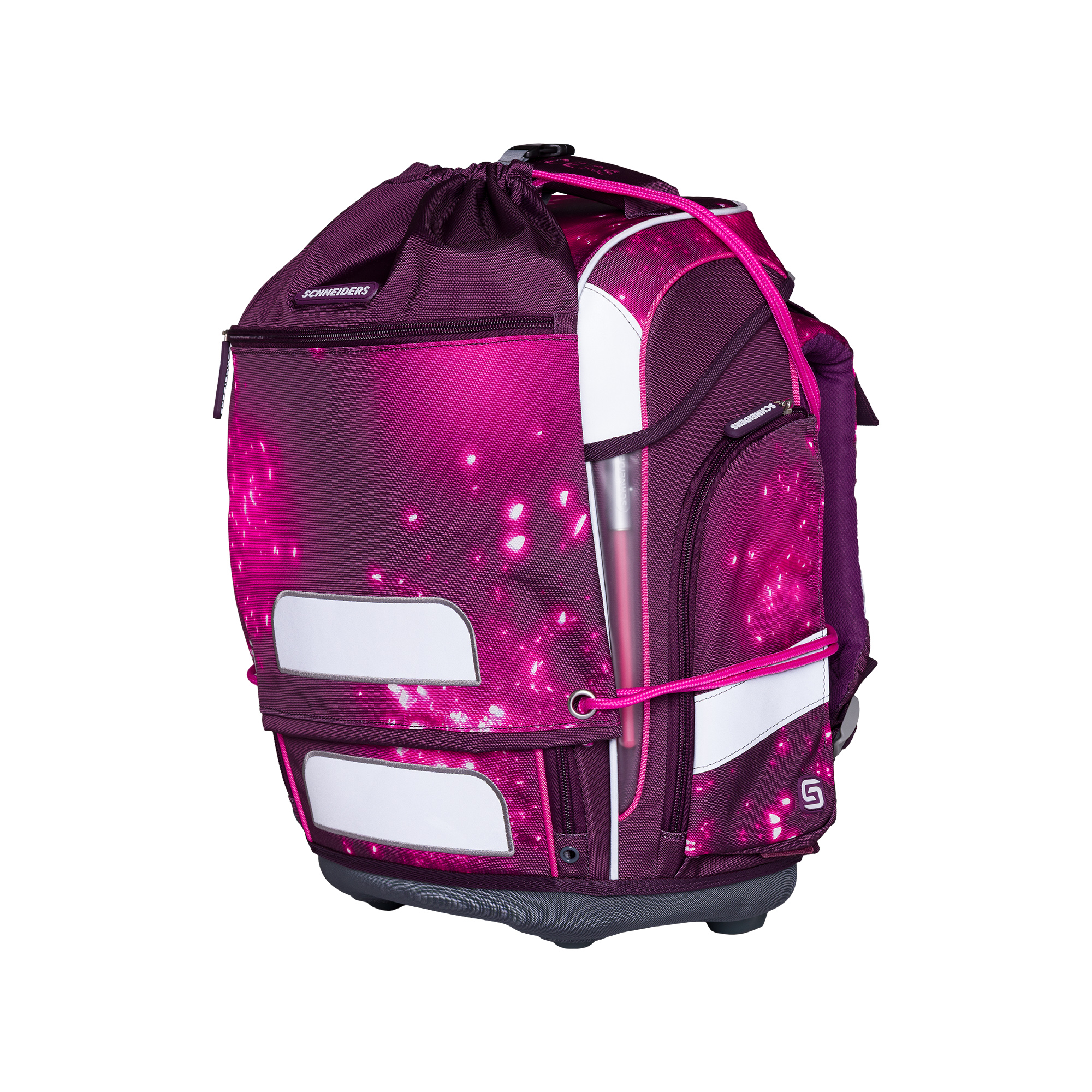 Schneiders Ergolite Schulranzen-Set 9-tlg. Berry Cosmos Schneiders Ergolite Schulranzen-Set 9-tlg. Berry Cosmos