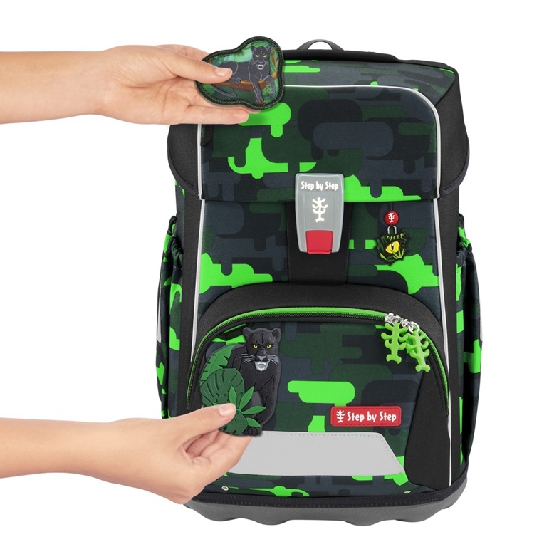 Step by Step Giant Schulranzen-Set 5-tlg. Black Cat Chiko Step by Step Giant Schulranzen-Set 5-tlg. Black Cat Chiko