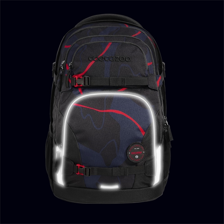 Coocazoo Porter Schulrucksack Lava Lines Coocazoo Porter Schulrucksack Lava Lines
