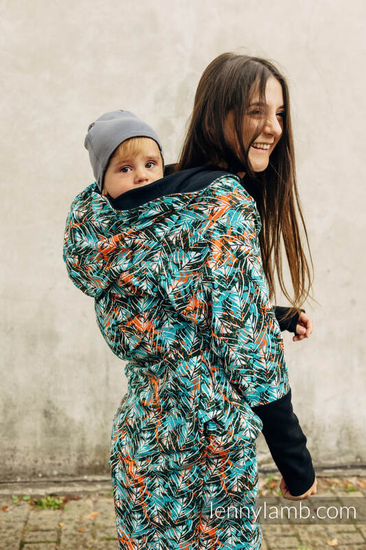 LennyLamb asymmetrische Tragepulli Gr. M Tropical Garden