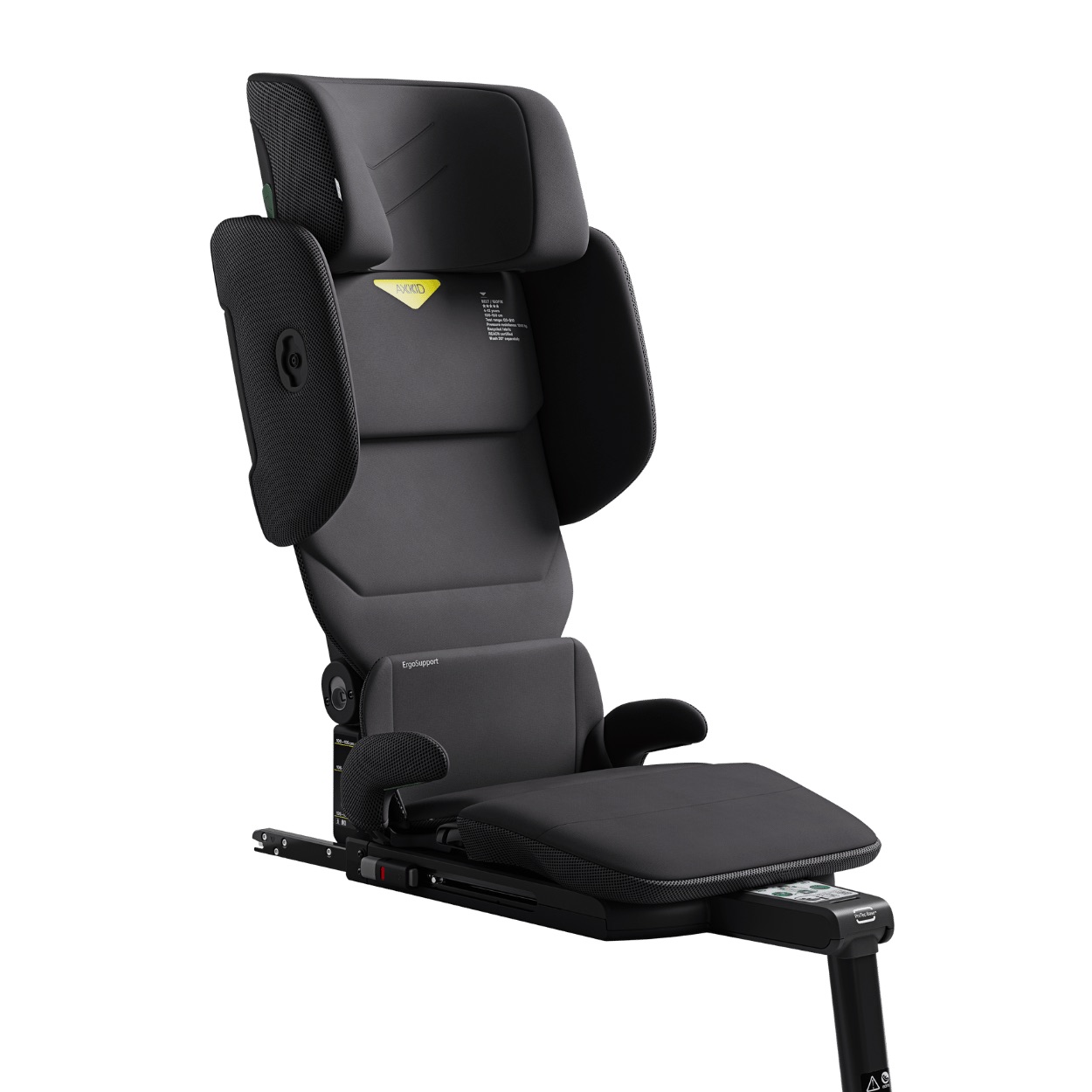 Axkid Up Folgesitz Arctic Mist Grey Bundle SET