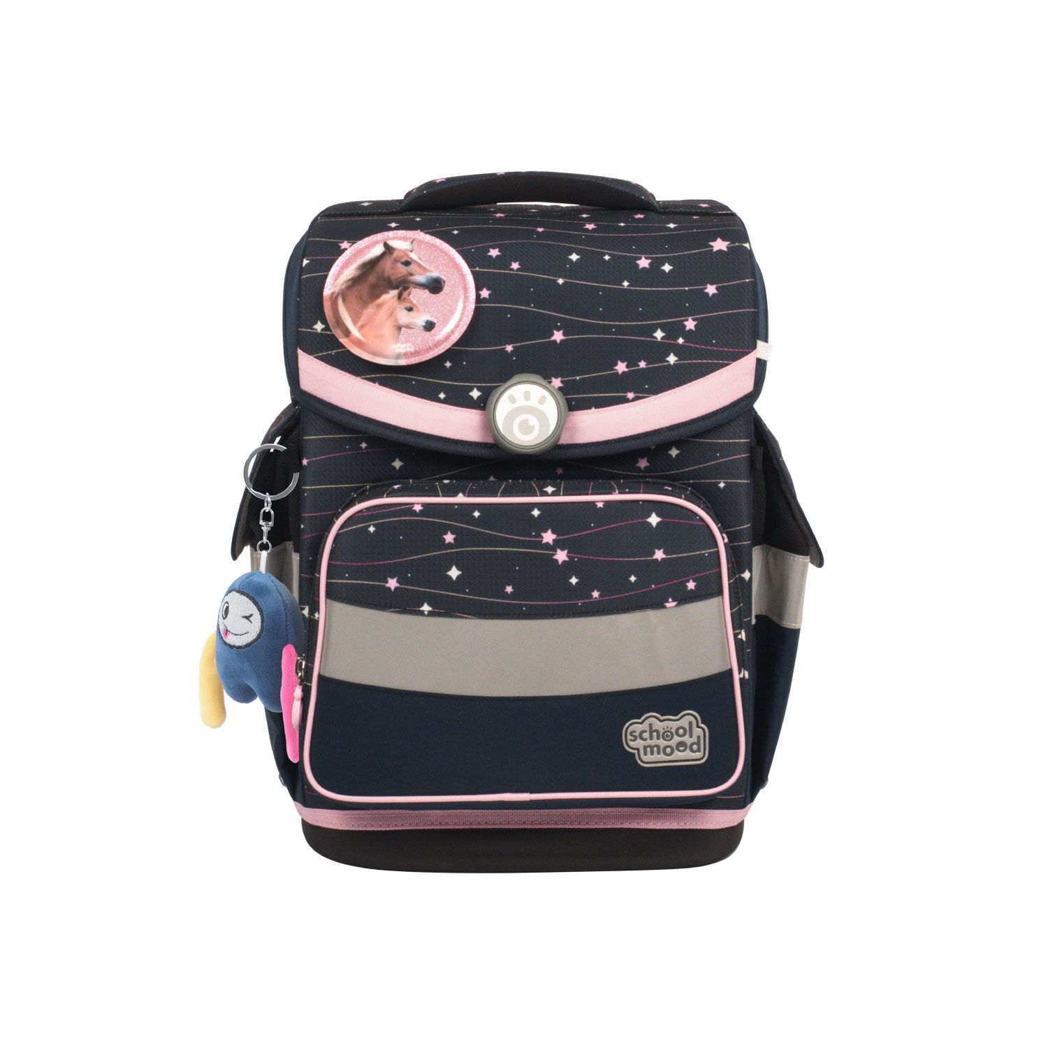 School-Mood Timeless Pro Schulranzen-Set 2025 7-tlg. Ella (Pony)