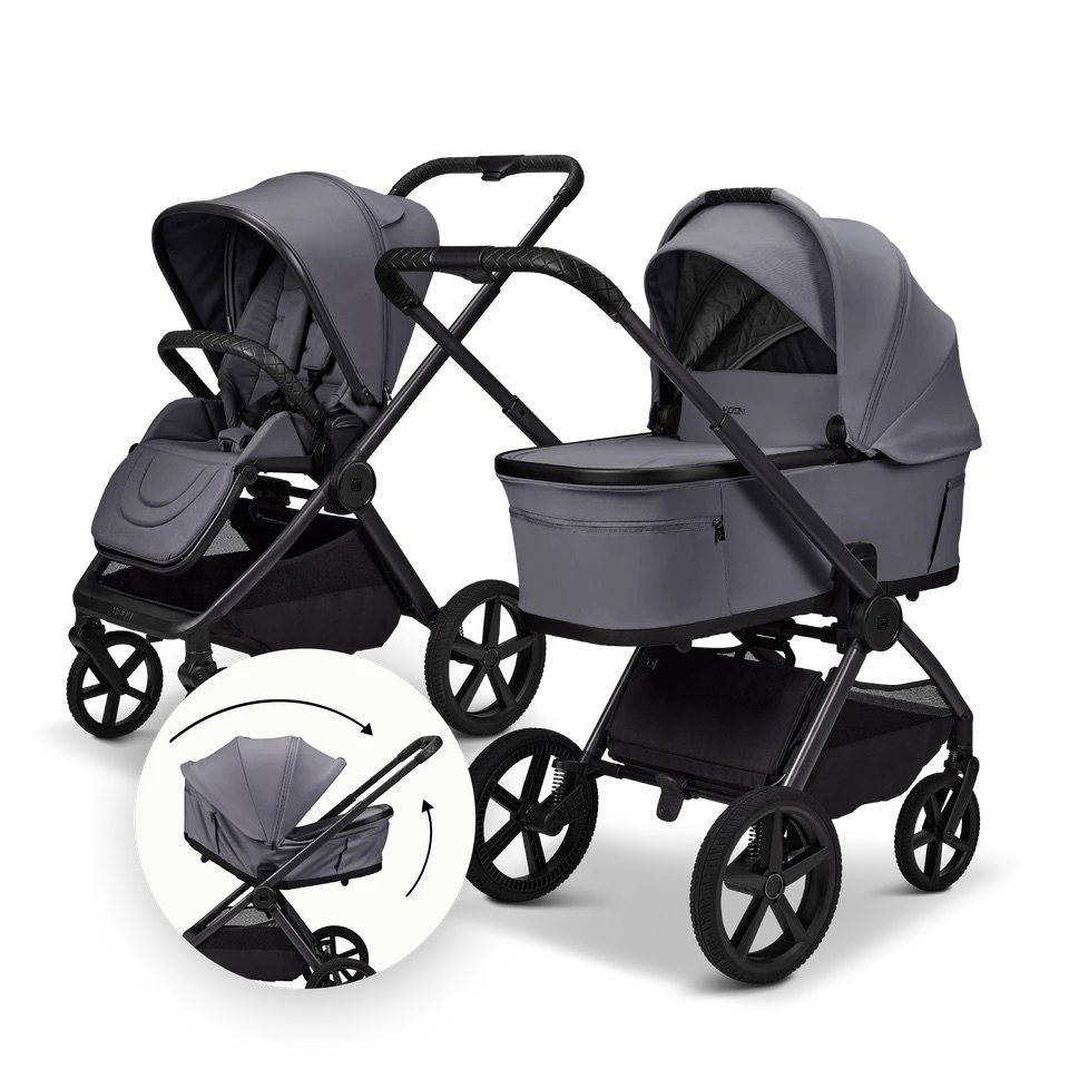 Moon GIO 2.0 Fold Kinderwagen-Set graphite