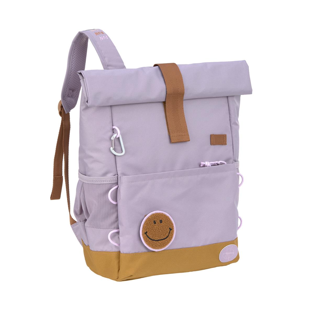 Lässig Kinderrucksack Medium Rolltop Little Gang lilac