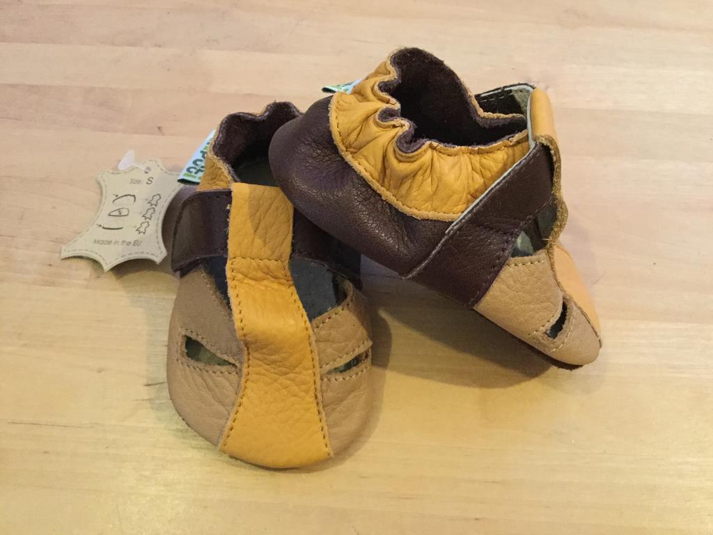 Liliputi Krabbelschuhe Sandale - Atacama sand