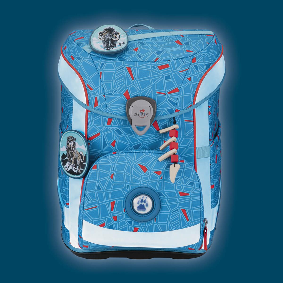 Der Die Das Schulranzen-Set Ergoflex Easy 2026 tlg. Superflash Blue Ice Der Die Das Schulranzen-Set Ergoflex Easy 2026 tlg. Superflash Blue Ice
