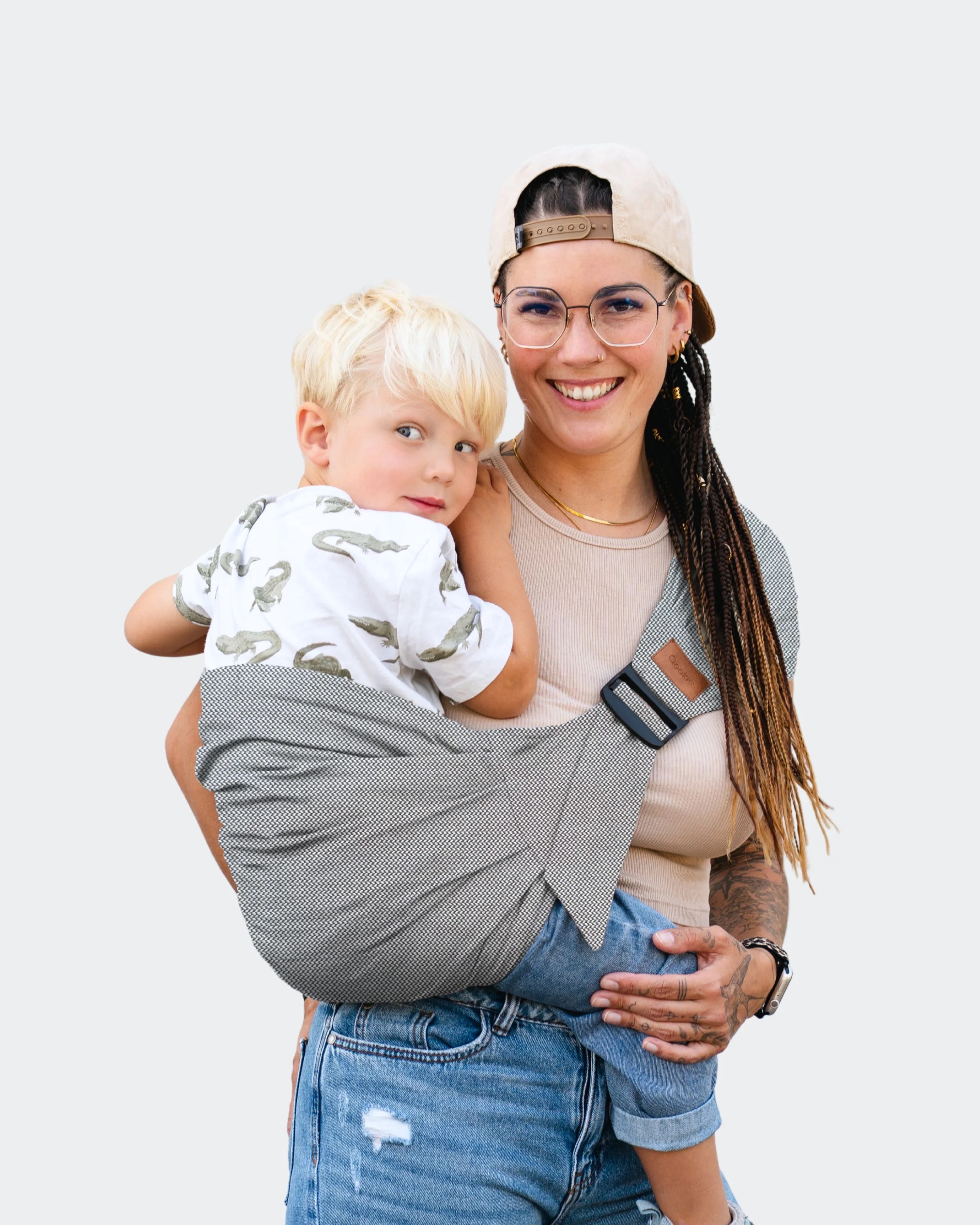 Qookie Go - Hüfttrage Stone