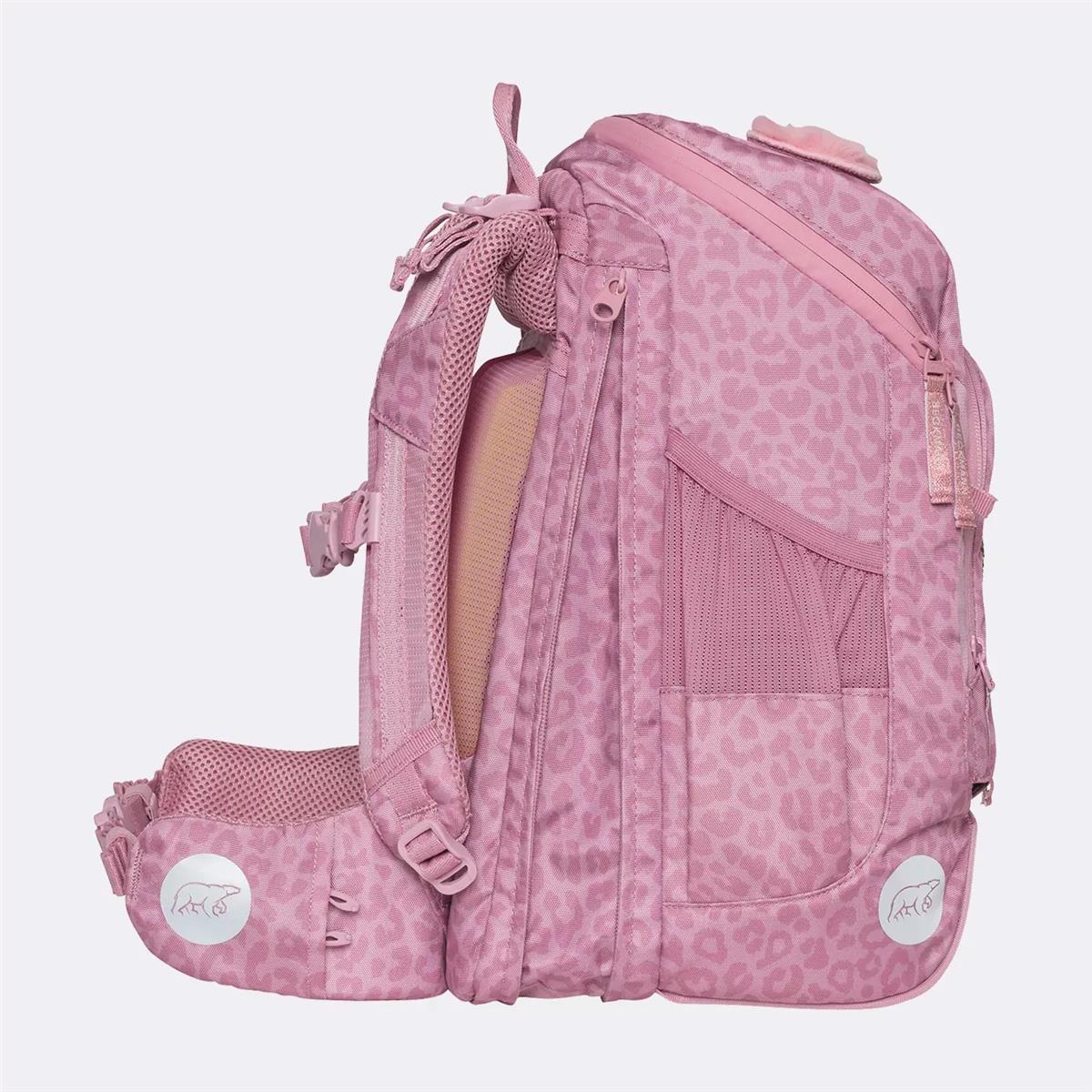 Beckmann Schulrucksack-Set Active Air FLX 6-teilig Furry