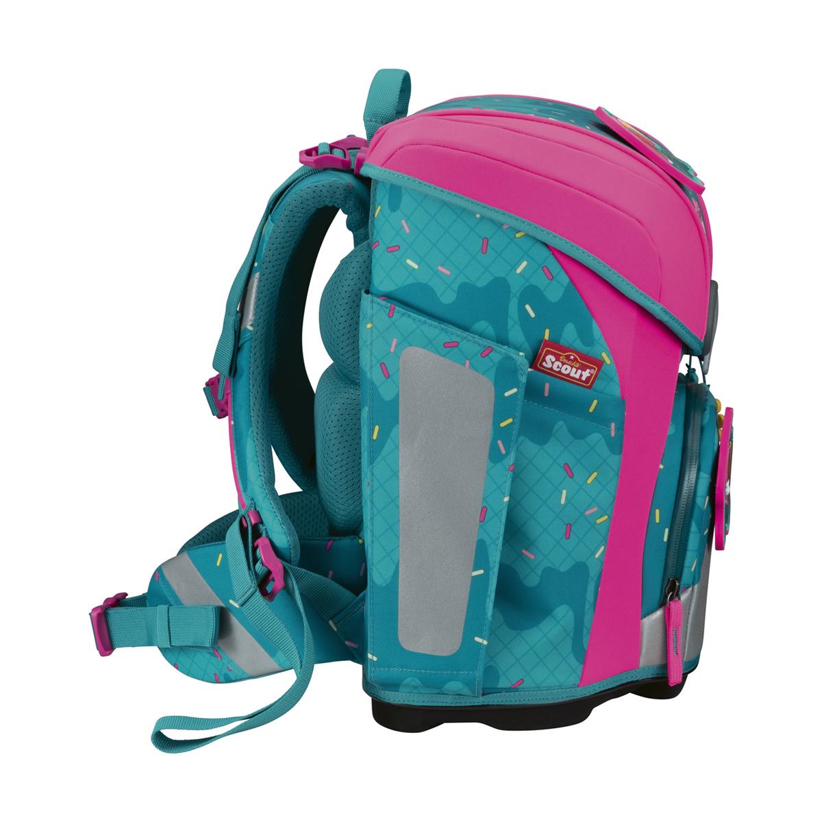 Scout Schulranzenset Micro Happy Confetti