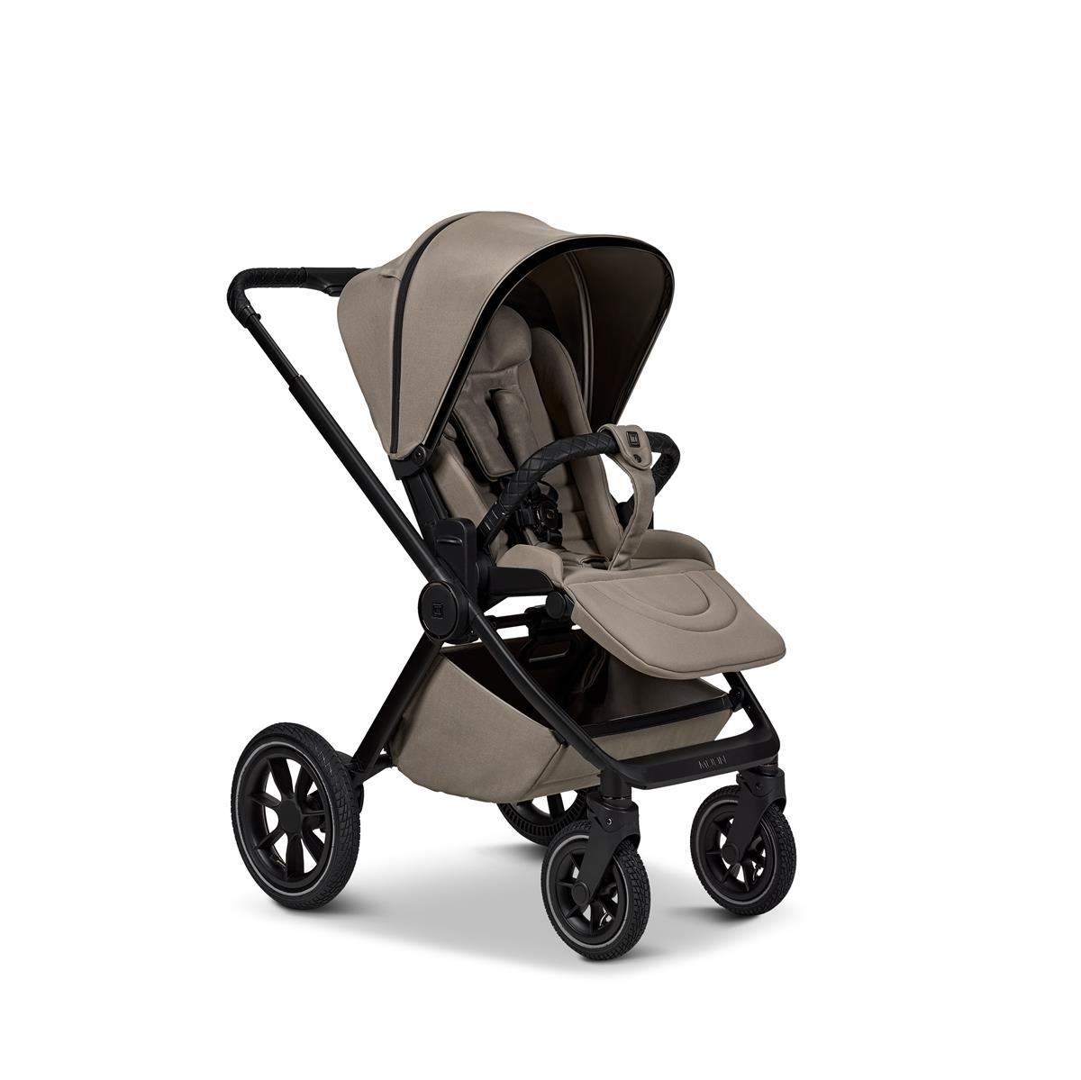 Moon PIÙ Kinderwagen SET mud / matt