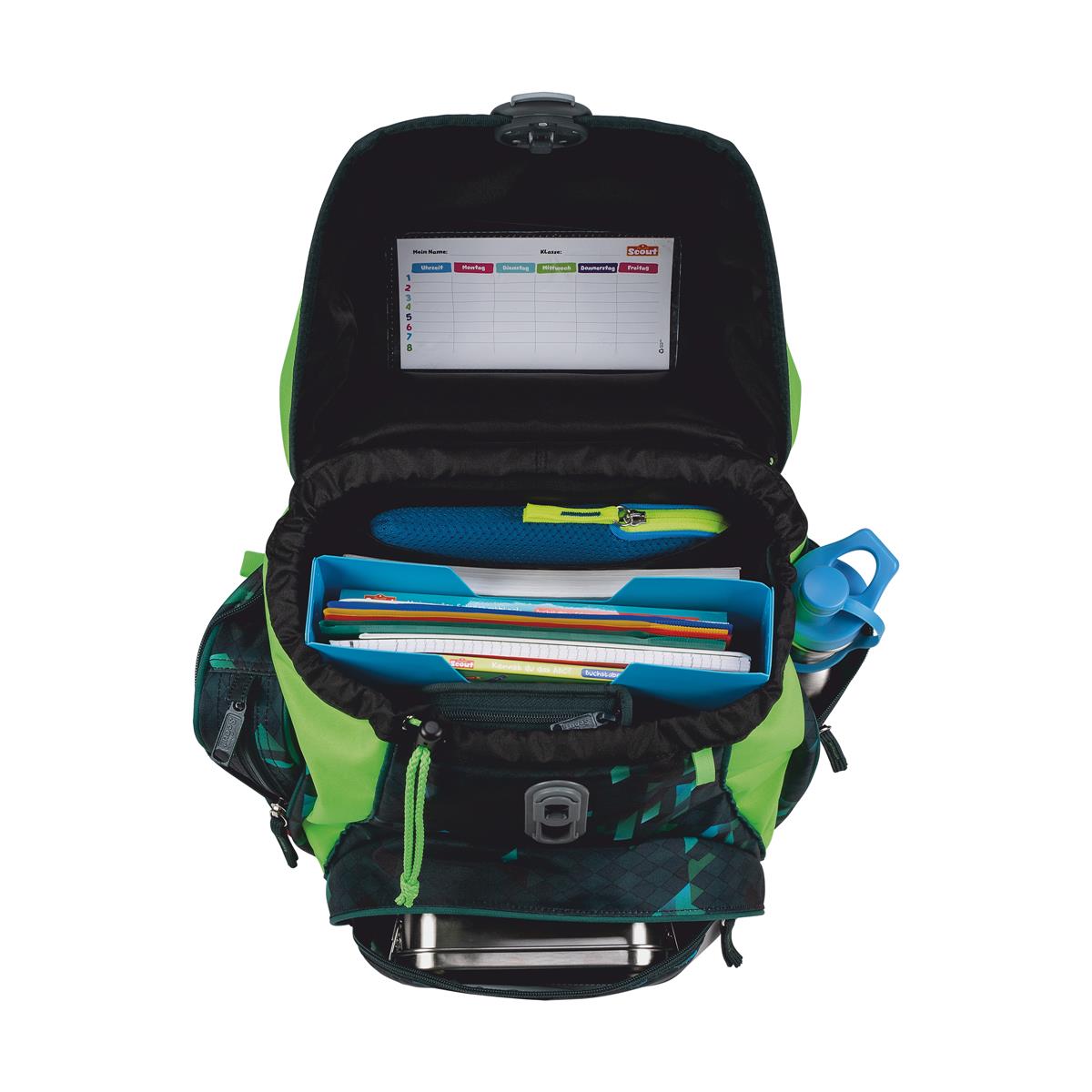 Scout Schulranzen-Sett Alpha Cubes