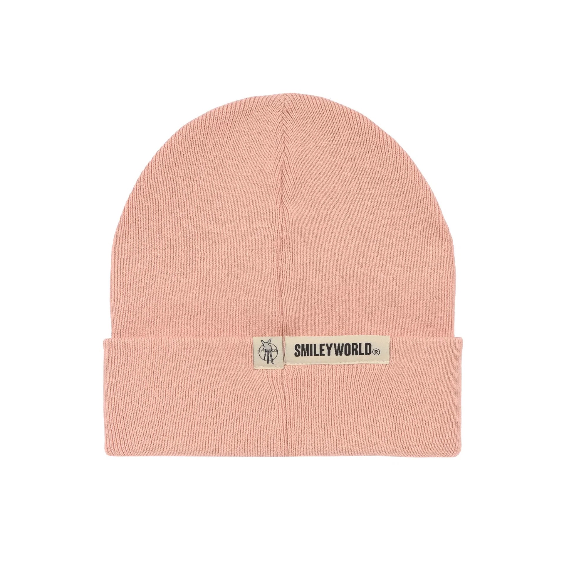 Lässig Mütze V-MASTER Beanie GOTS SmileyWorld® dusty rose 52-56 Lässig Mütze V-MASTER Beanie GOTS SmileyWorld® dusty rose 52-56