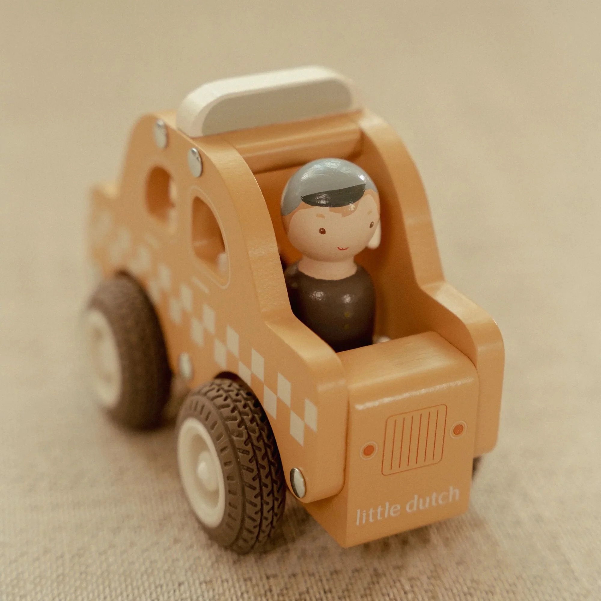 Little Dutch Holzspielzeug Holztaxi