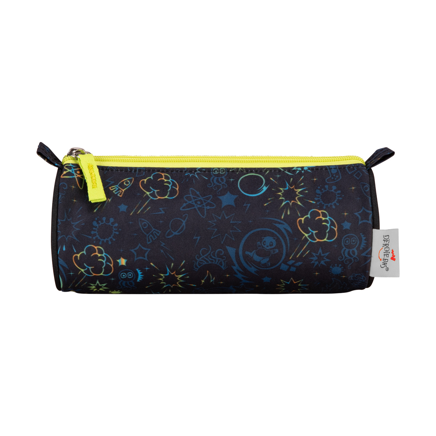 Der Die Das Schulranzen-Set Ergoflex 2025 5 tlg. LED Crazy