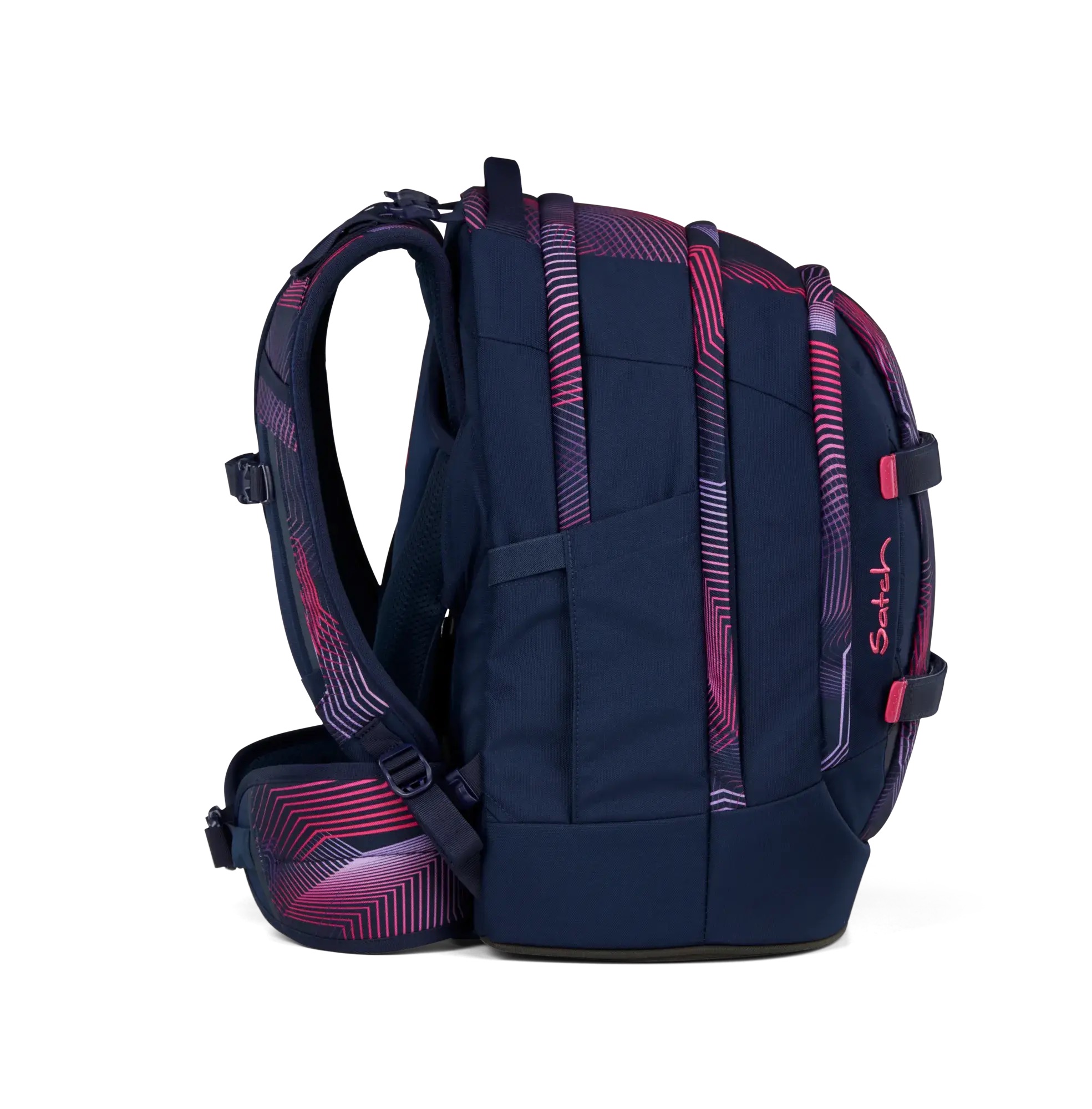 satch Pack Schulrucksack 2025 Seismic Pink
