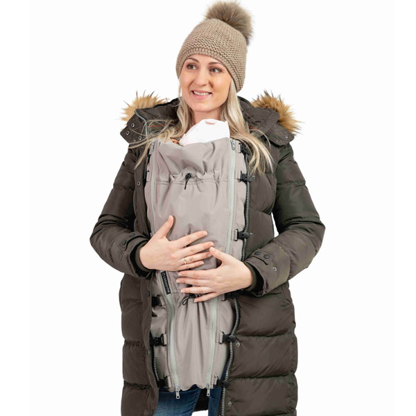 cocoo•me - Jackenerweiterung / Clip-In - taupe / beige