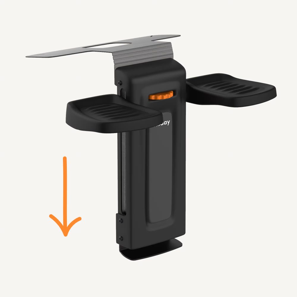 OKIDAY Fußstütze für Kinderautositze Orange OKIDAY Fußstütze für Kinderautositze Orange