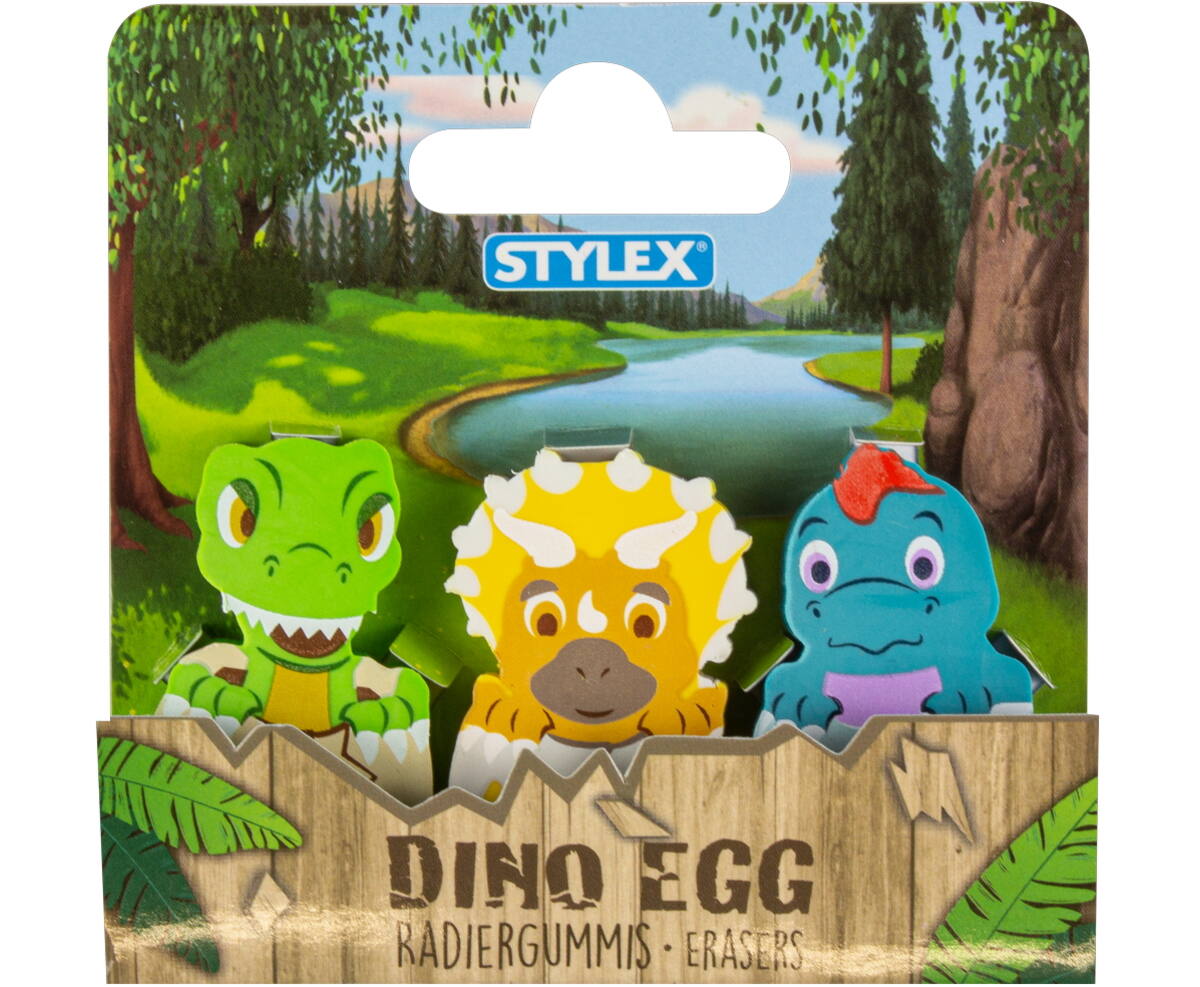 Stylex Radiergummi 3er Set Tiere Bunt Stylex Radiergummi 3er Set Tiere Bunt